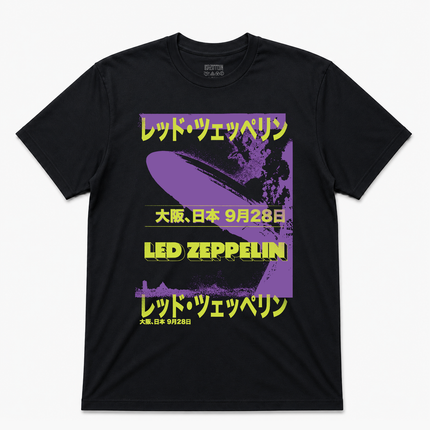 Led Zeppelin Japanese Tour Graphic T shirt