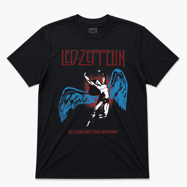 Led Zeppelin Mens In Concert And Beyond T Shirt