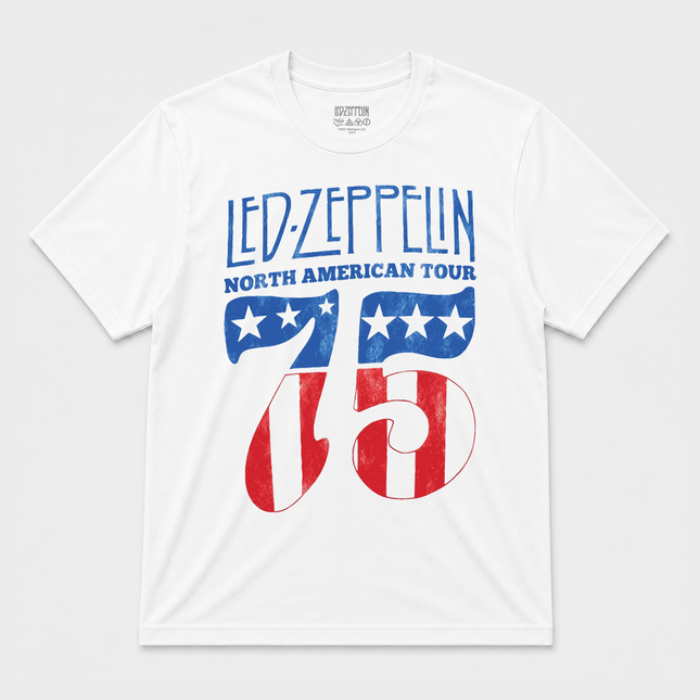 Led Zeppelin North American Tour 1975 T-Shirt