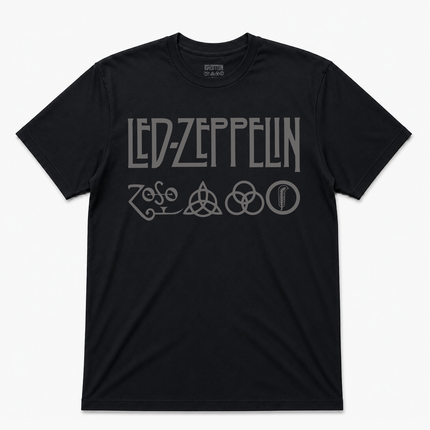 Led Zeppelin Zoso Logo T Shirt