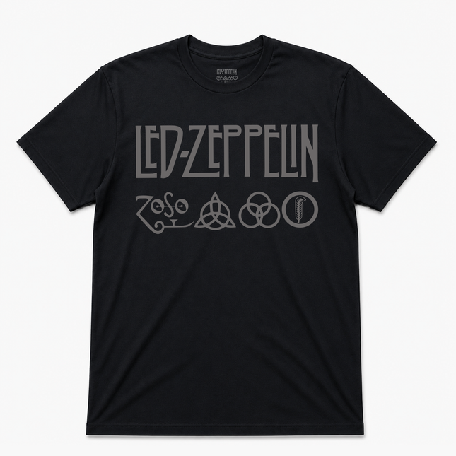 Led Zeppelin Zoso Logo T Shirt