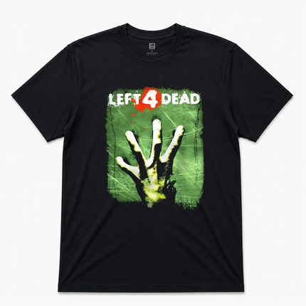 Left For Dead Graphic Black T Shirt