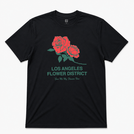 Los Angeles Flower District Graphic T Shirt