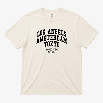 Los Angeles Tokyo Amsterdam Graphic T Shirt