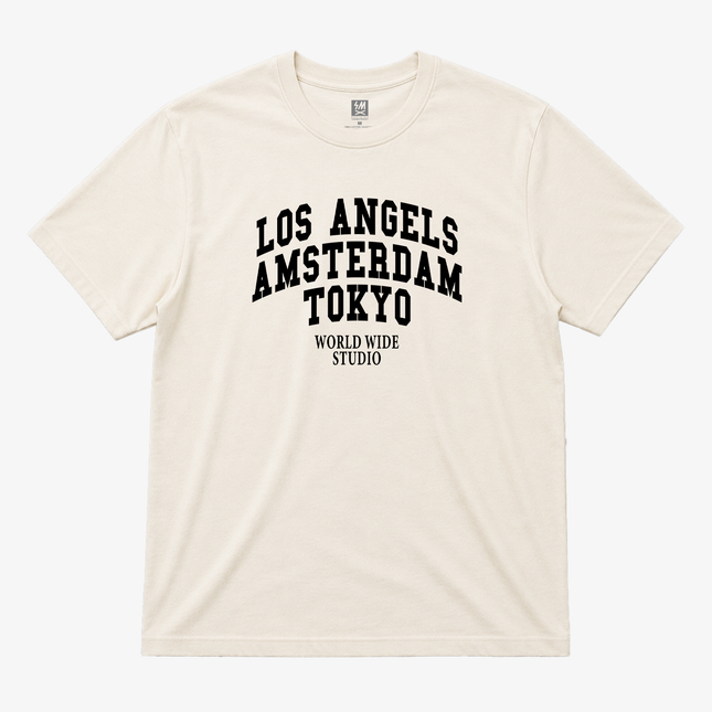 Los Angeles Tokyo Amsterdam Graphic T Shirt