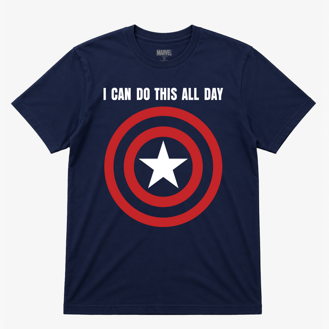Marvel Captain America I Can Do This All Day T Shirt