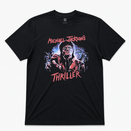 Mj's Thr1ller - Graphic Black T Shirt