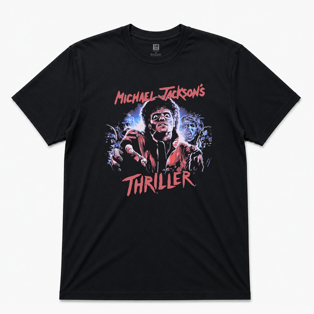 Mj's Thr1ller - Graphic Black T Shirt