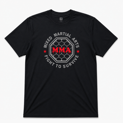 Mma Mixed Martial Arts Cage T Shirt Bjj Premium T Shirt