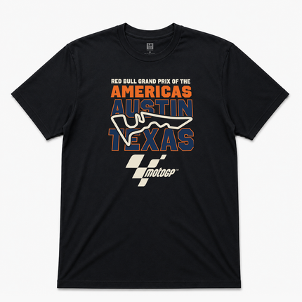 Moto Gp Austin Texas Graphic T shirt
