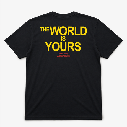 Nas The World Is Yours Graphic T shirt