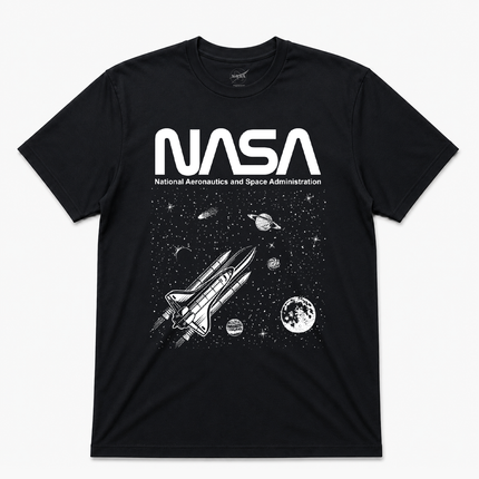 Nasa Space Galaxy Graphic T shirt