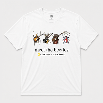 National Geographic Meet The Beetles Graphic T shirt
