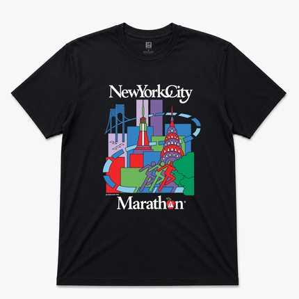 New York City Marathon Graphic T shirt