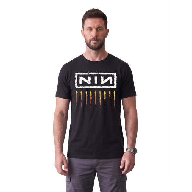 Nine Inch Nails Graphic T Shirt Black