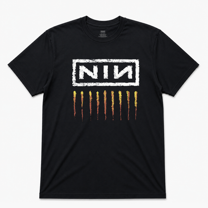 Nine Inch Nails Graphic T Shirt Black