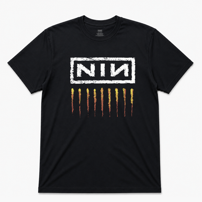 Nine Inch Nails Graphic T Shirt Black