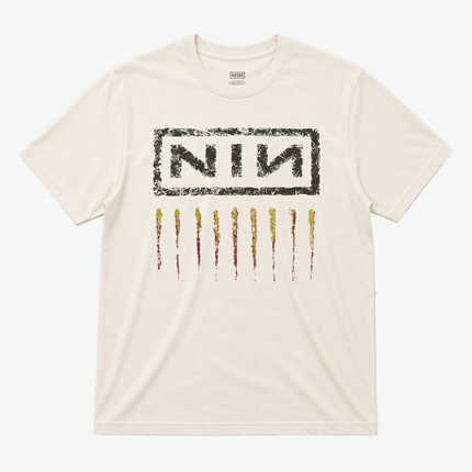 Nine Inch Nails Graphic T Shirt Natural