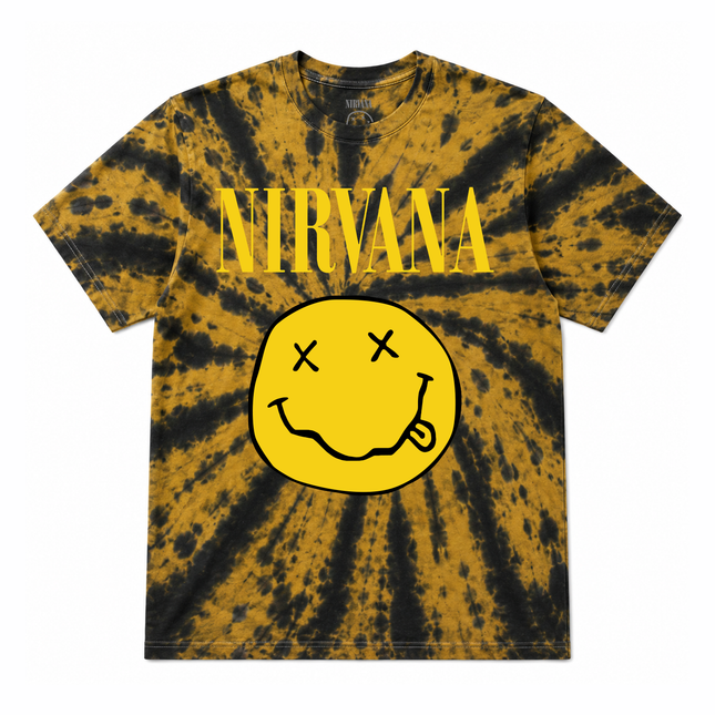 Nirvana Tie Dye Mens T Shirt