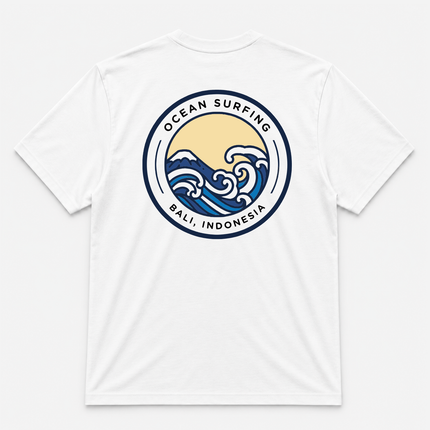 Ocean Surfing Bali Indonesia T Shirt