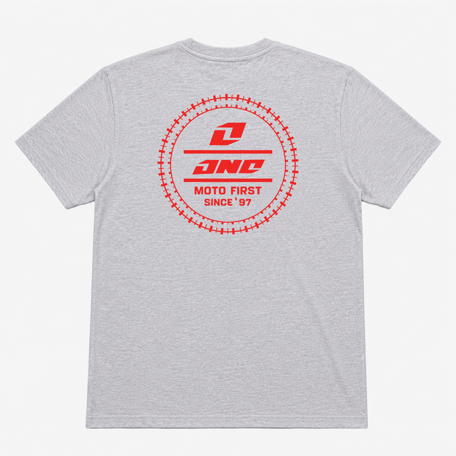 One Industries Gear Logo T Shirt Gray