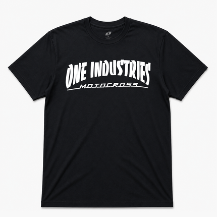 One Industries Trashed Men Black T Shirt