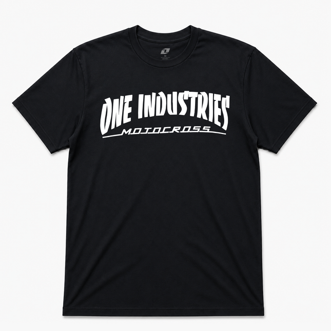 One Industries Trashed Men Black T Shirt