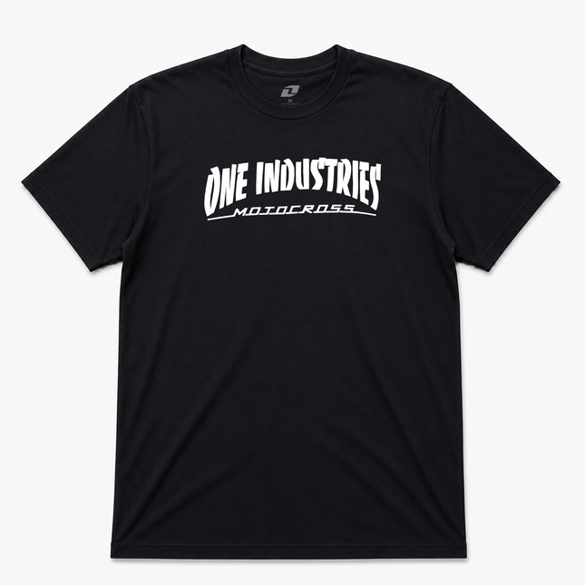 One Industries Trashed Men Black T Shirt