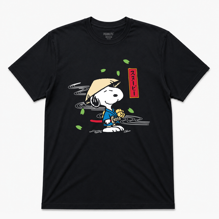 Peanuts Japanese Samurai T Shirt