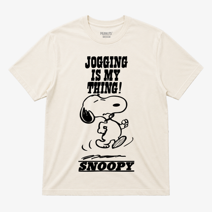 Peanuts Snoopy Jogging Is My Thing Graphic T shirt