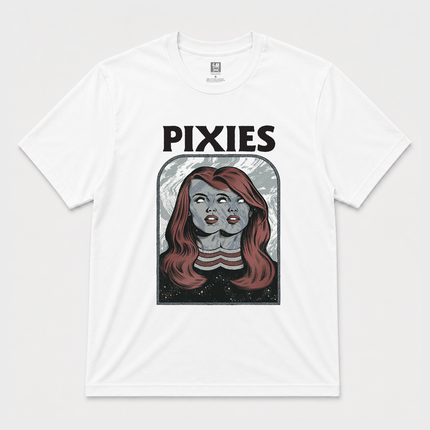 Pixies Graphic White T Shirt