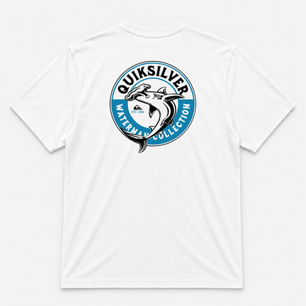 Quicksilver Waterman Collection Shark Fish Graphic T Shirt