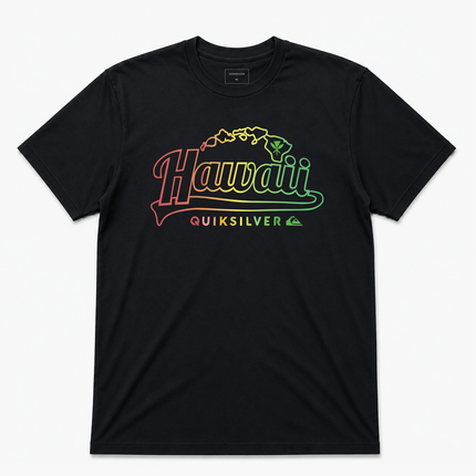 Quiksilver Hawaii Logo Graphic T Shirt