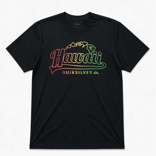 Quiksilver Hawaii Logo Graphic T Shirt