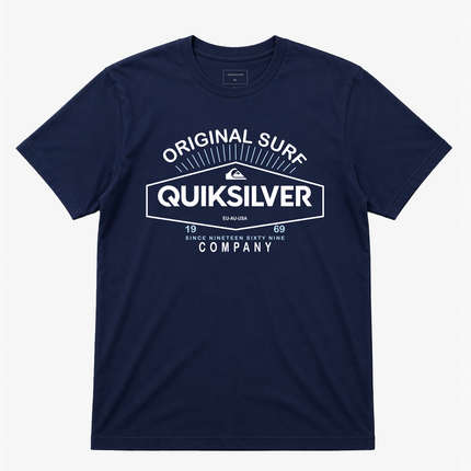 Quiksilver Mens Original Surf Company Established Tee