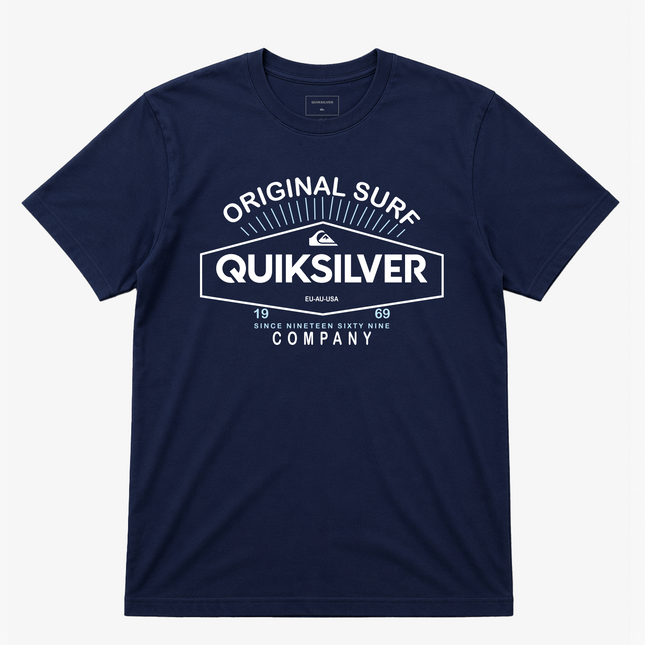 Quiksilver Mens Original Surf Company Established Tee