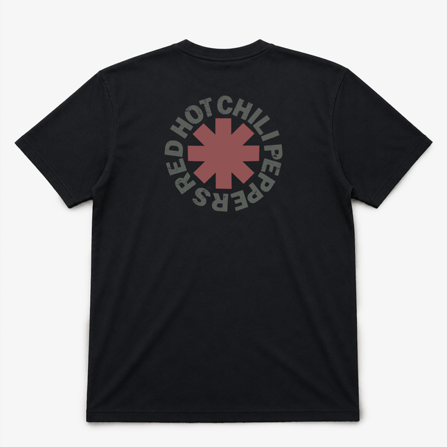 RED HOT CHILI PEPPERS UNISEX ADULT T SHIRT BLACK