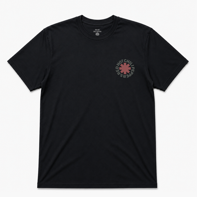 RED HOT CHILI PEPPERS UNISEX ADULT T SHIRT BLACK