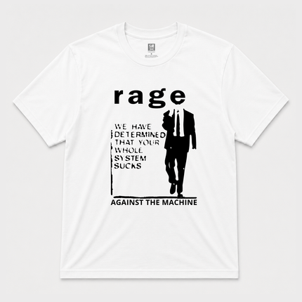 Ratm 'Your Whole System Sucks' 90s Inspired T Shirt Rage Against The Machine