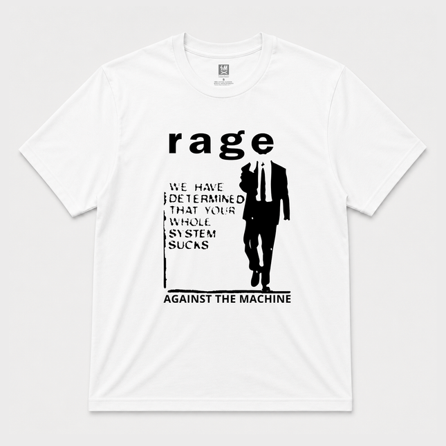 Ratm 'Your Whole System Sucks' 90s Inspired T Shirt Rage Against The Machine