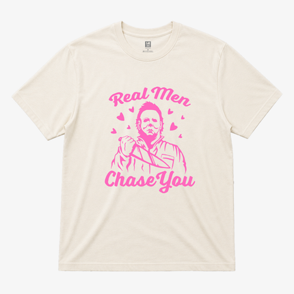 Real Man Chase You Graphic T Shirt