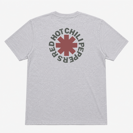 Red Hot Chili Peppers Unisex Adult T Shirt Gray