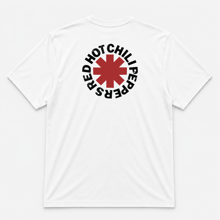 Red Hot Chili Peppers Unisex Adult T Shirt White