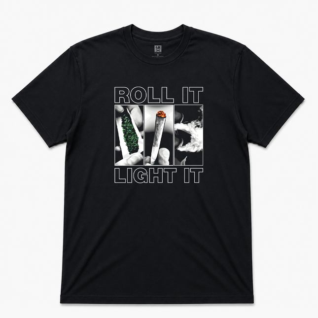 Roll It Light It Graphic T shirt