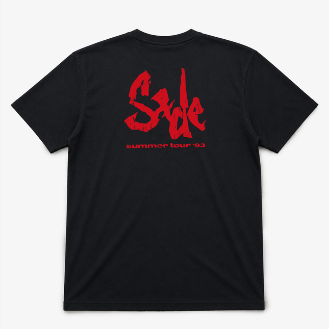 Sade 93 Tour Graphic Black T Shirt