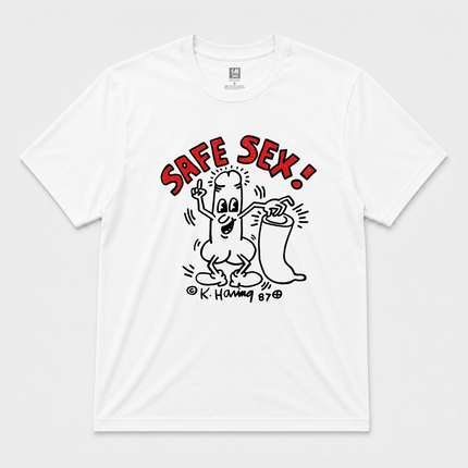 Safe Sex Keith Har1ng - '87 Graphic T shirt
