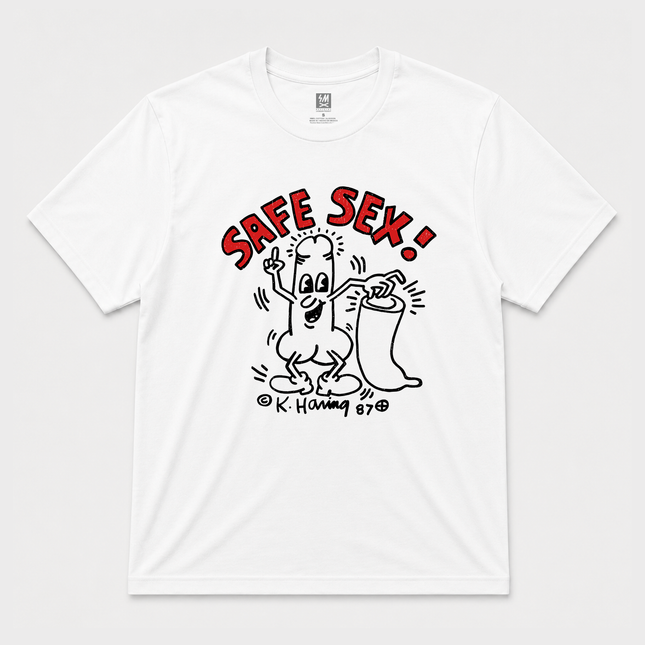 Safe Sex Keith Har1ng - '87 Graphic T shirt