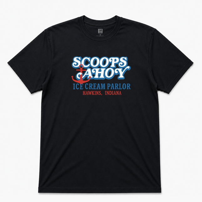 Scoops Athoy Ice Cream Parlor  Graphic T shirt