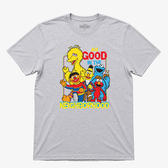 Sesame Street All Good In The Neighborhood Graphic T shirt