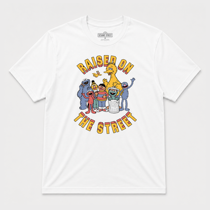 Sesame Street Raised On The Street Graphic T shirt